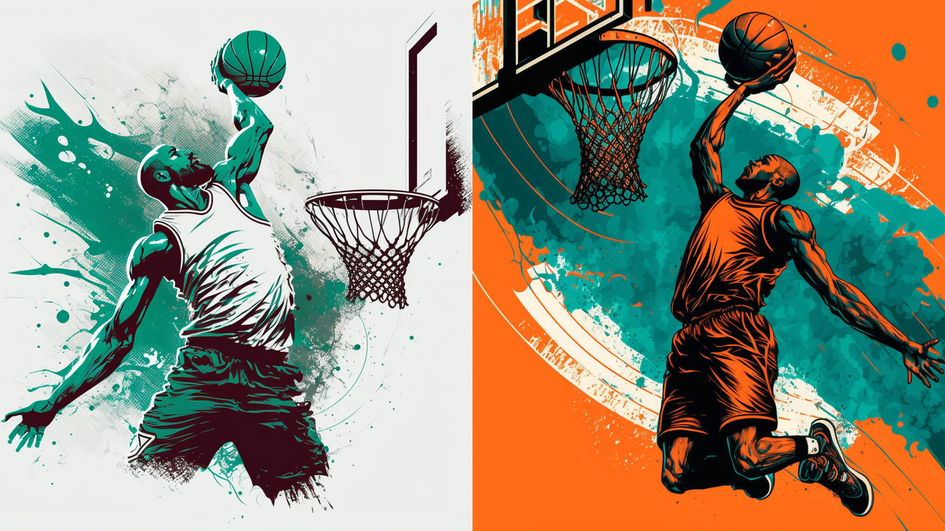 Michael Jordon Playing basketball graphic - How to Create Infographics that Are Cooler than Michael Jordan