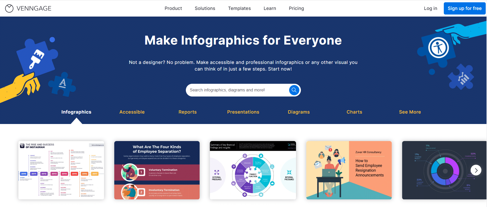 Venngage Graphic - How to Create Infographics that are Cooler than Michael Jordan