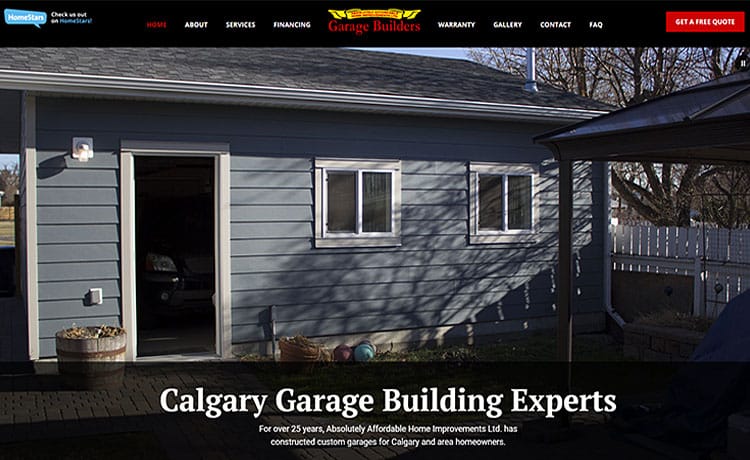 Calgary-Garage-Builders-Web-Design