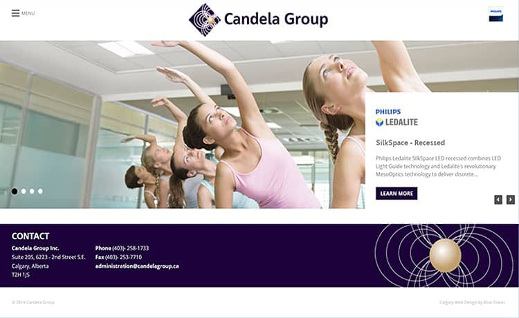 Candela-Group-Calgary-Website-Design