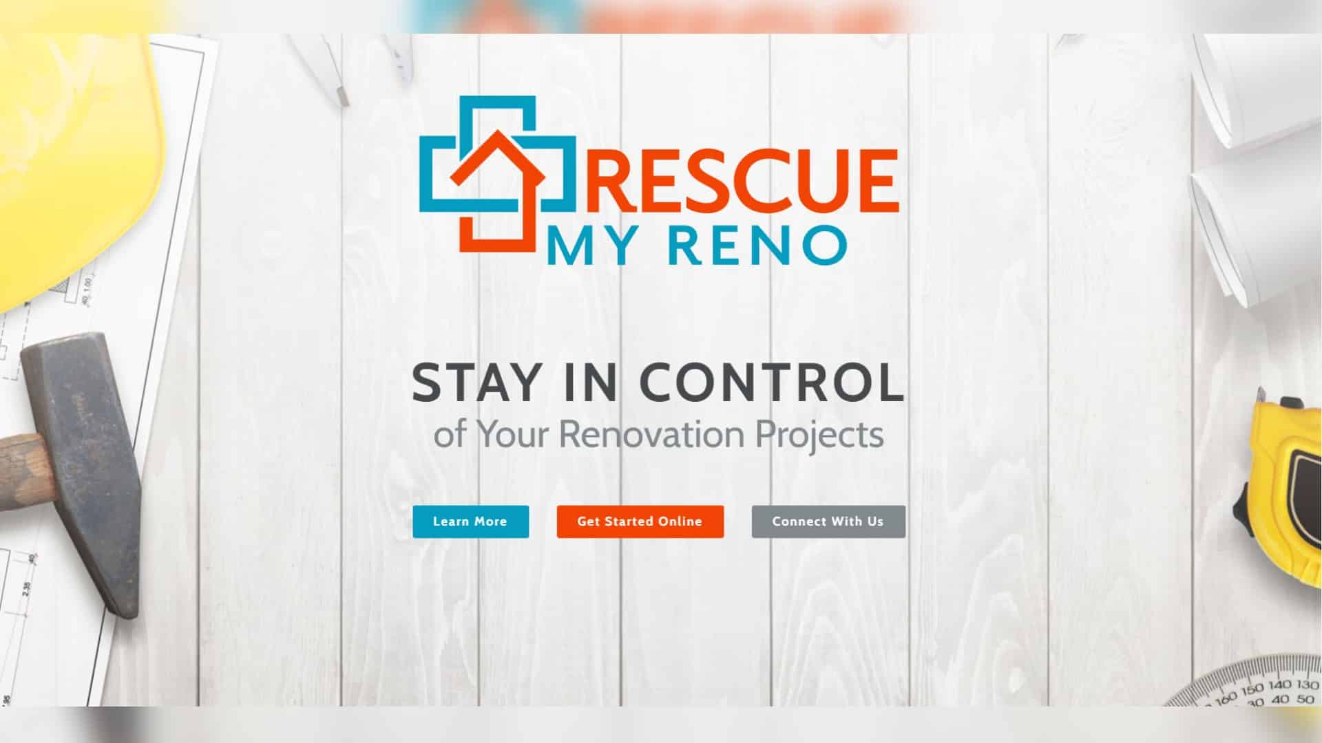 Rescue My Reno Website Design Project