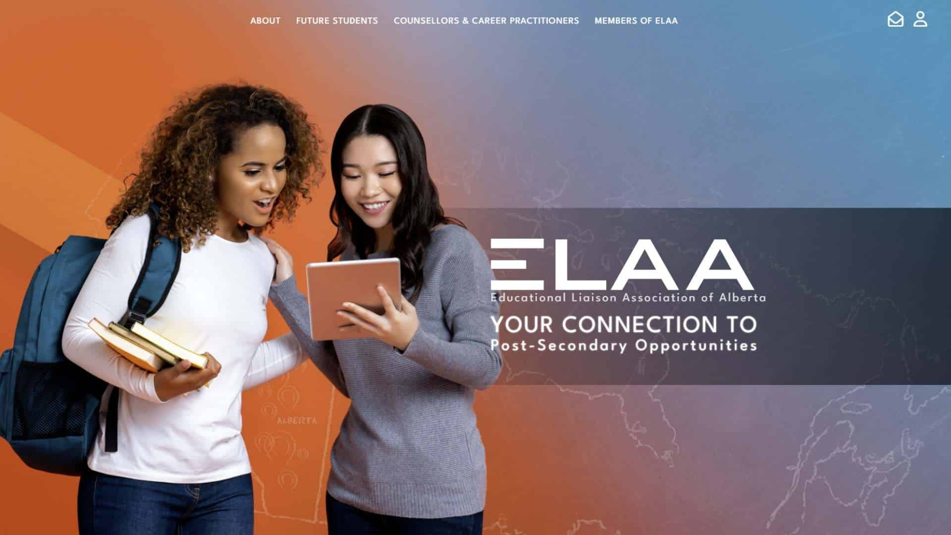 ELAA.AB.CA Website Design Project