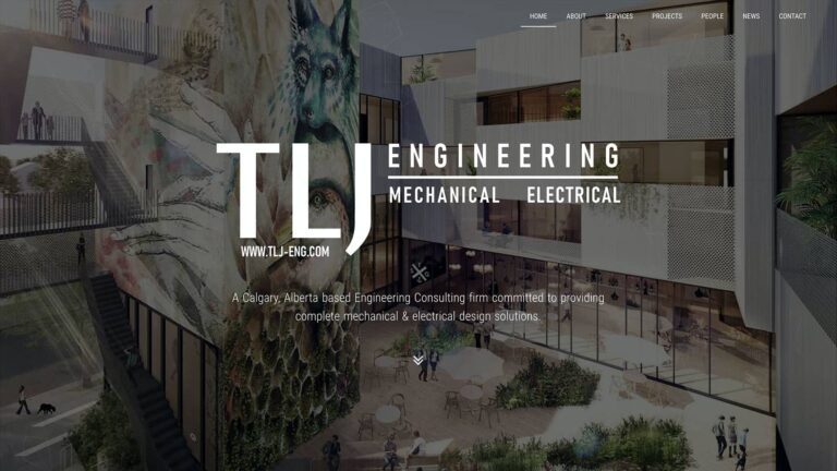 TLJ Engineering Web Design Project