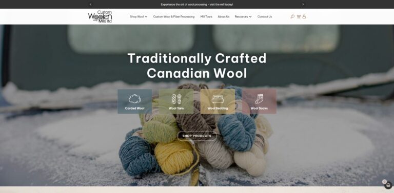 Custom woolen mills