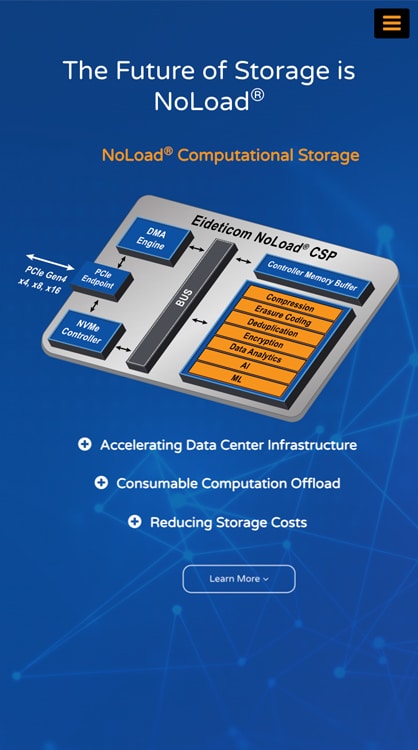 Eideticom Website