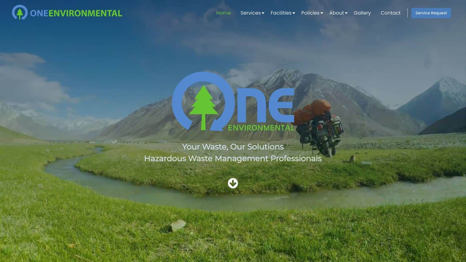 One Environmental Website Design Project