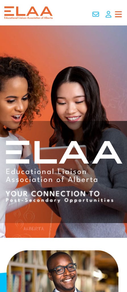 elaa website design project