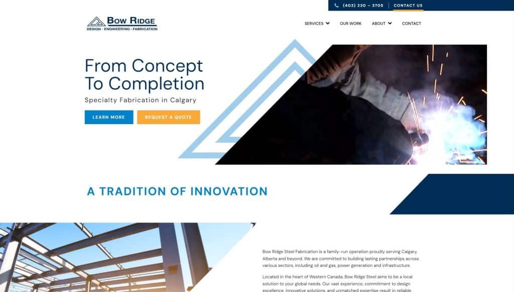 Blue-Ocean-Interactive-Marketing-Bow-Ridge-Fabrication-New-Website-Design-Development-Calgary