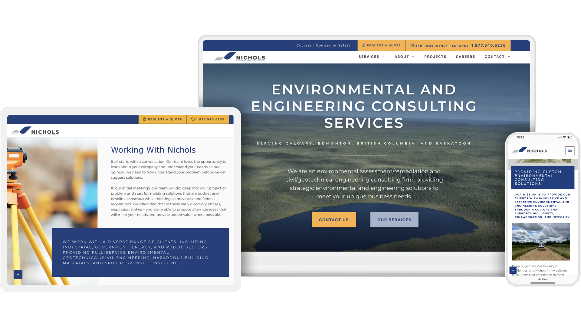 nichols responsive web design