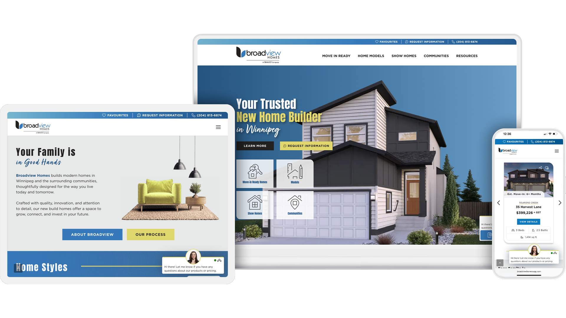broadview responsive web design