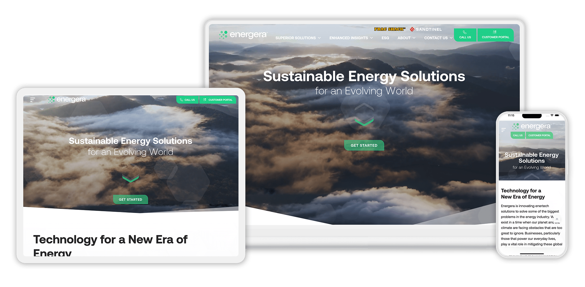 Energera Responsive Mockup