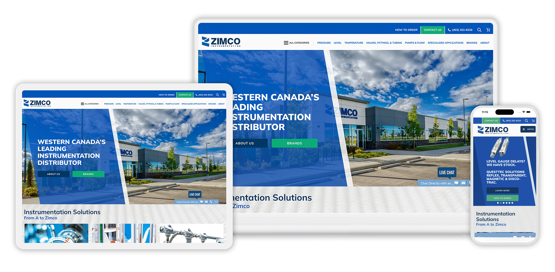 Zimco Responsive Mockup