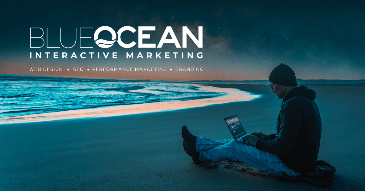 Blue Ocean Interactive Marketing website preview